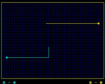 Grid Cycle (19xx)(A.J.T.)[GRIDCYC] screen shot game playing